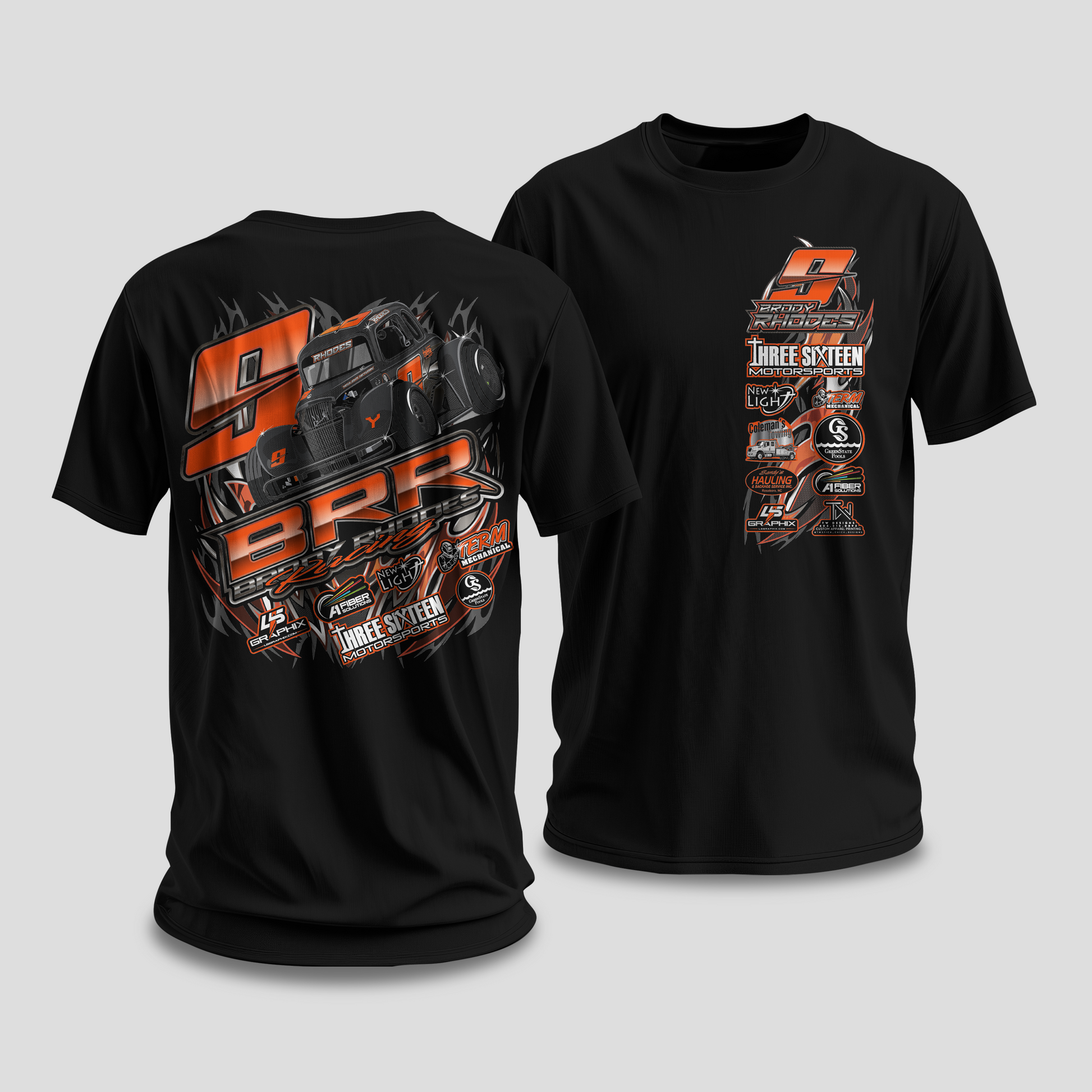 2025 Brody Rhodes Racing T-Shirt V2