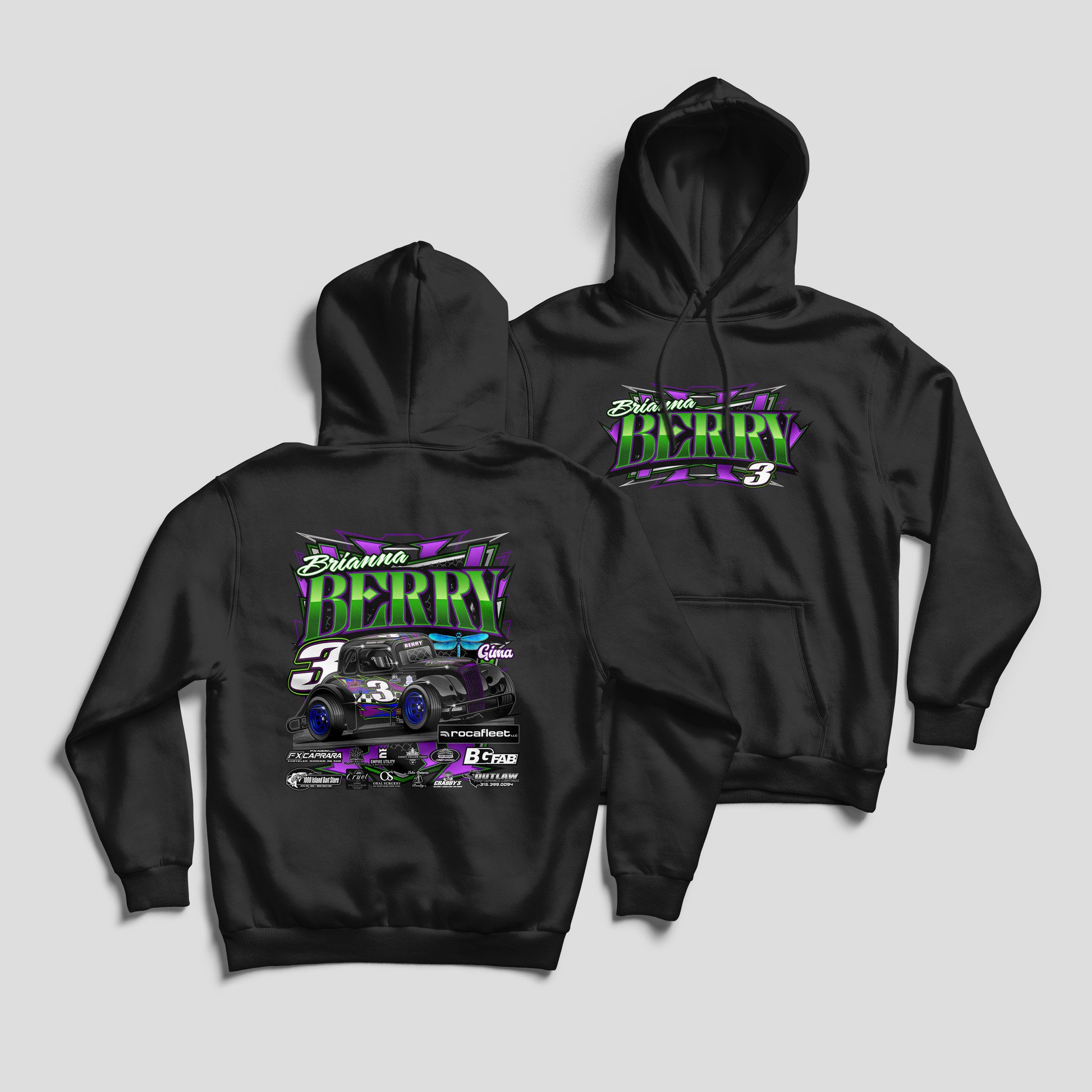 Brianna Berry Racing Hoodie