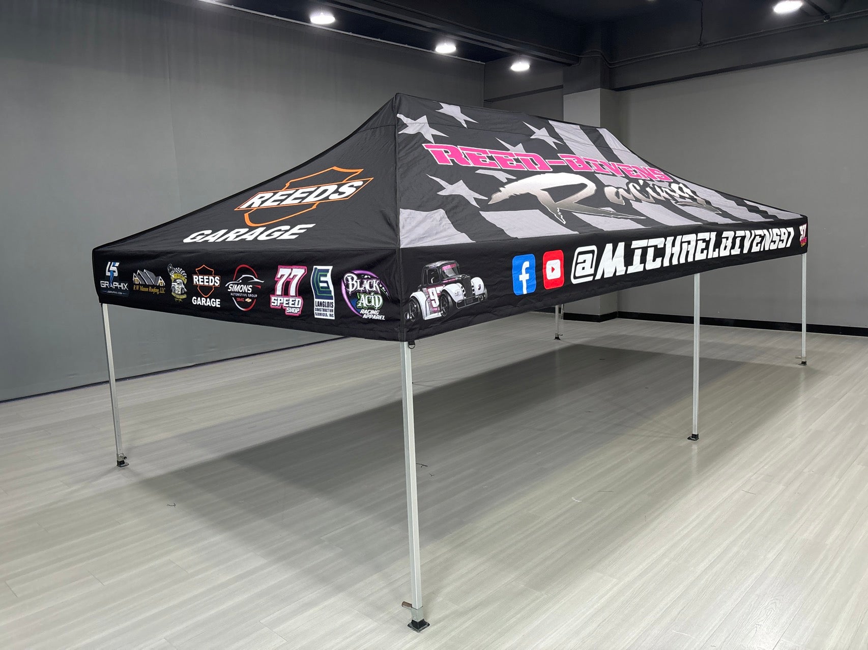 Custom Race Team Canopy