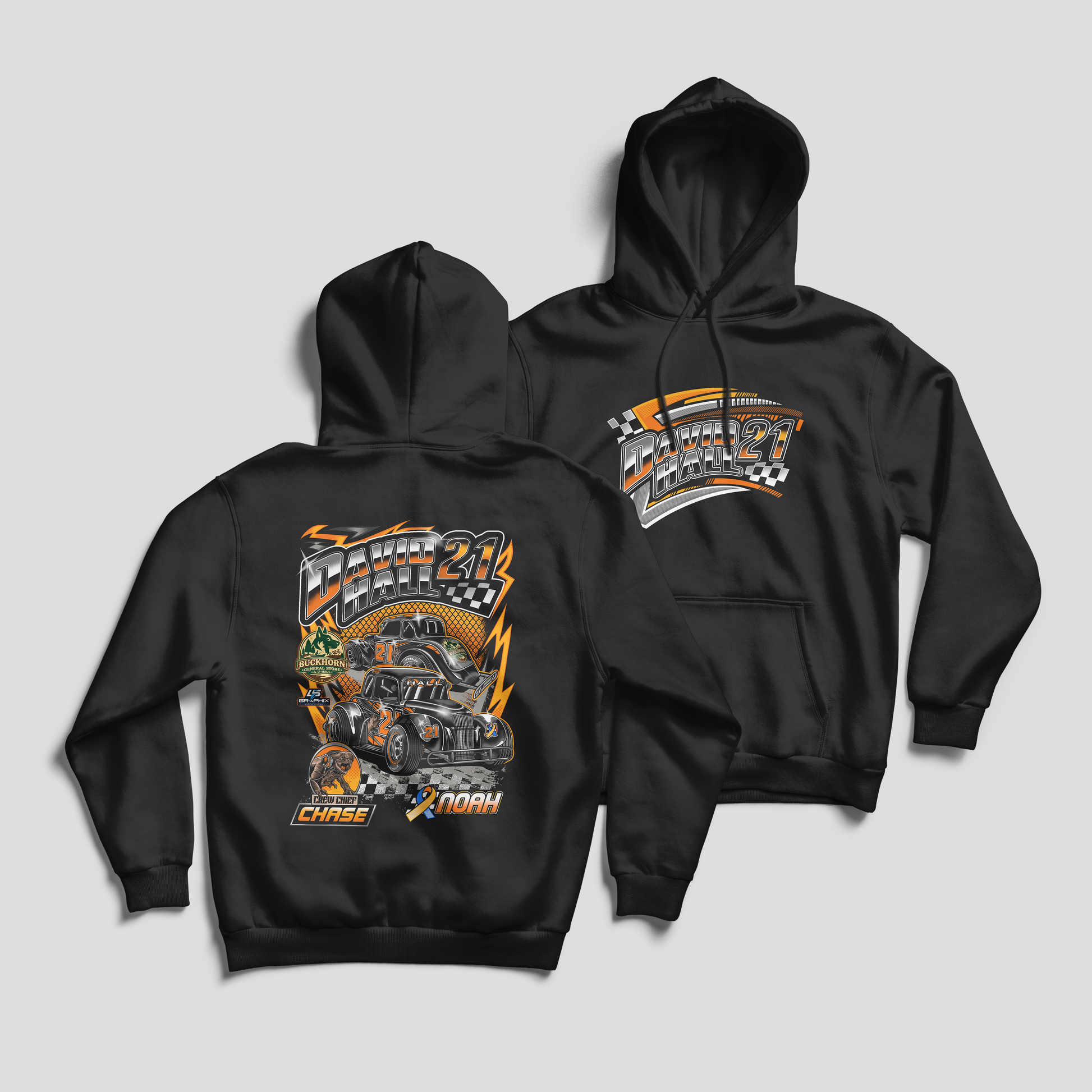 David Hall Racing Hoodie