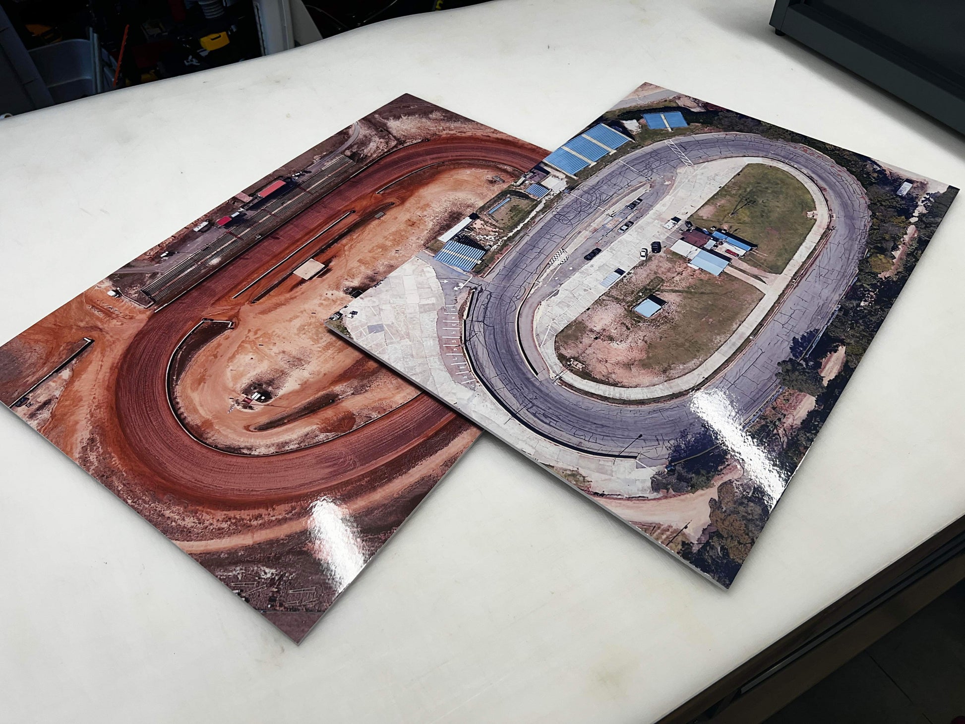 Race Track Dry Erase Board