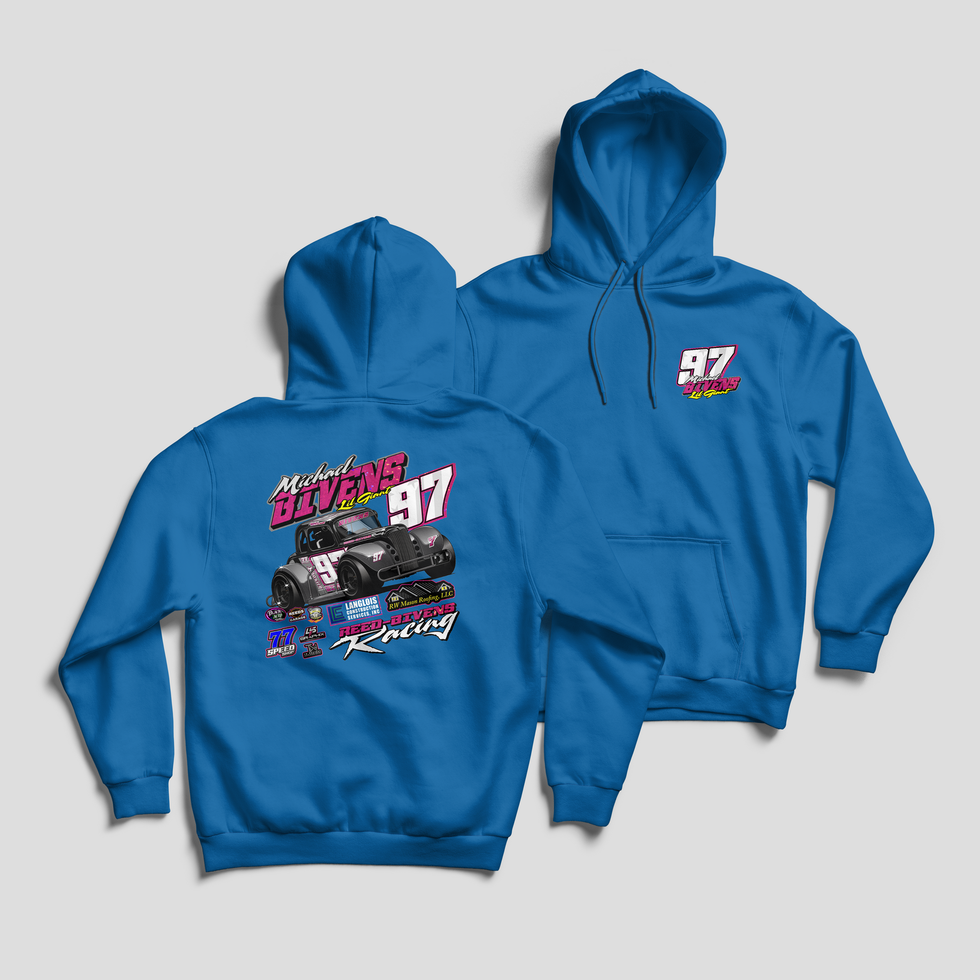 2025 Pink Michael Bivens Hoodie