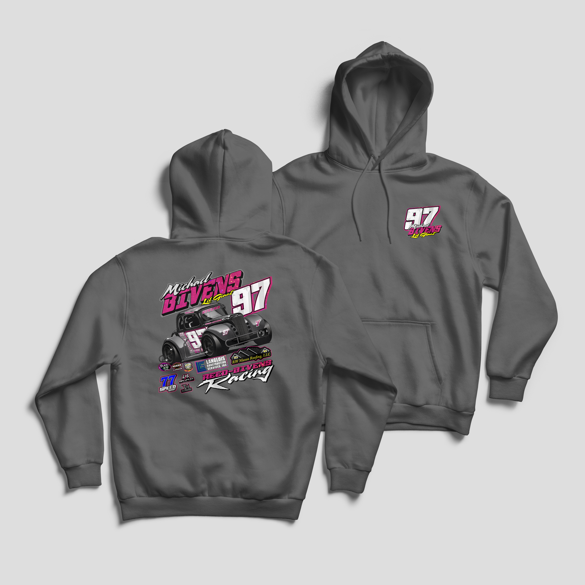 2025 Pink Michael Bivens Hoodie