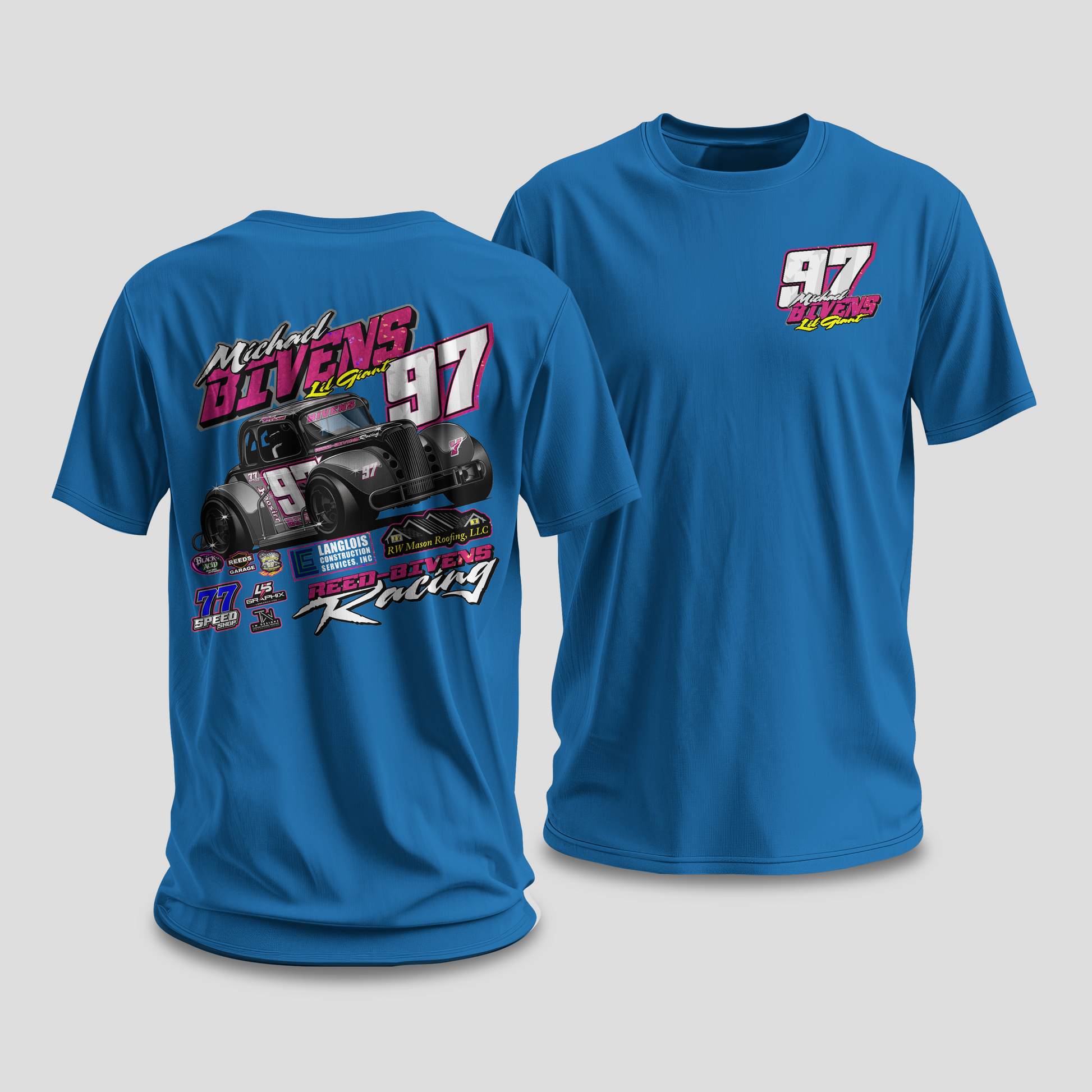 2025 Pink Michael Bivens T-Shirt