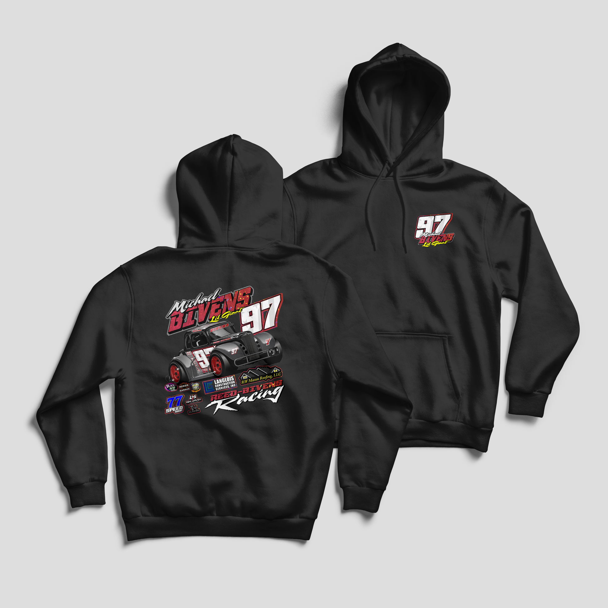 2025 Red Michael Bivens Hoodie