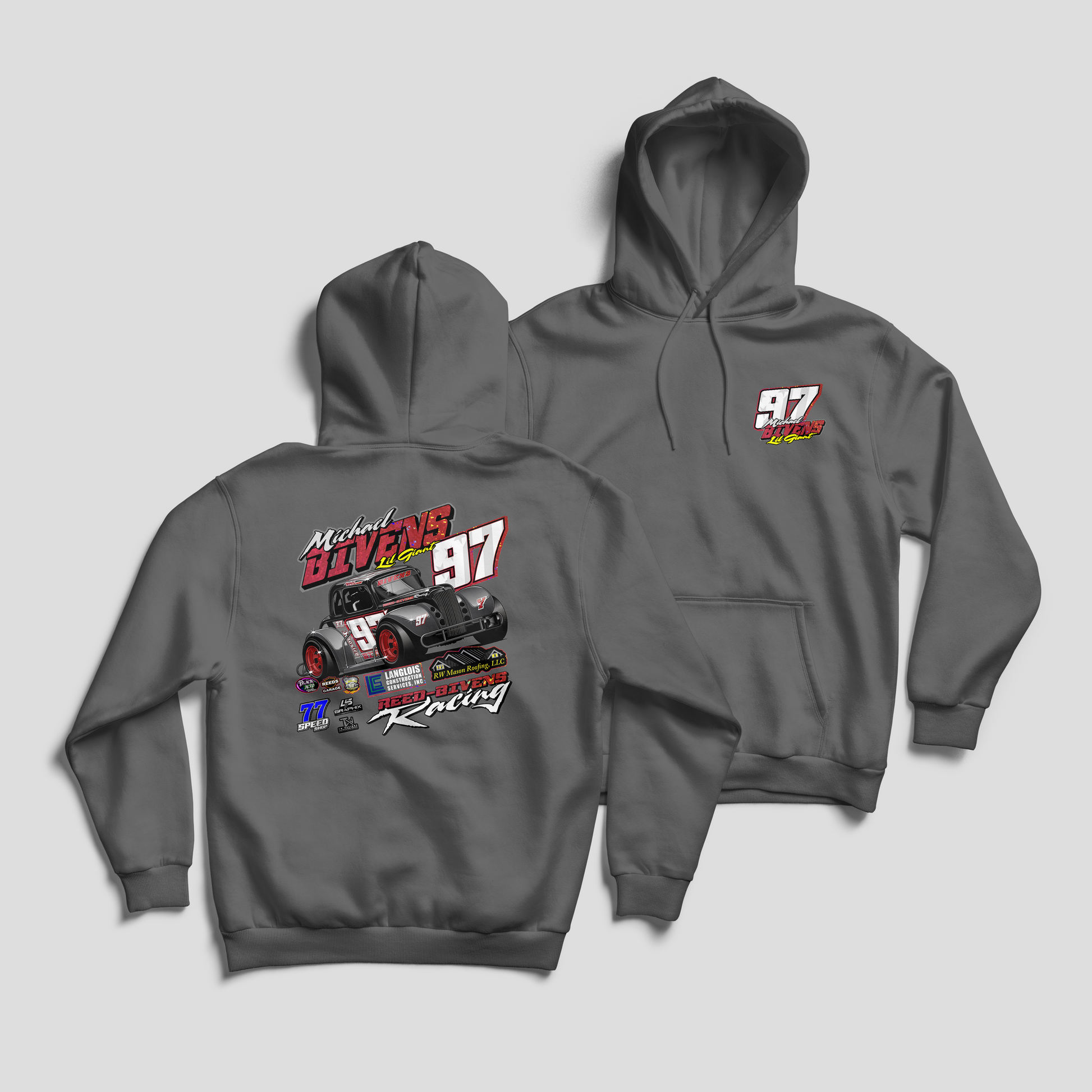 2025 Red Michael Bivens Hoodie
