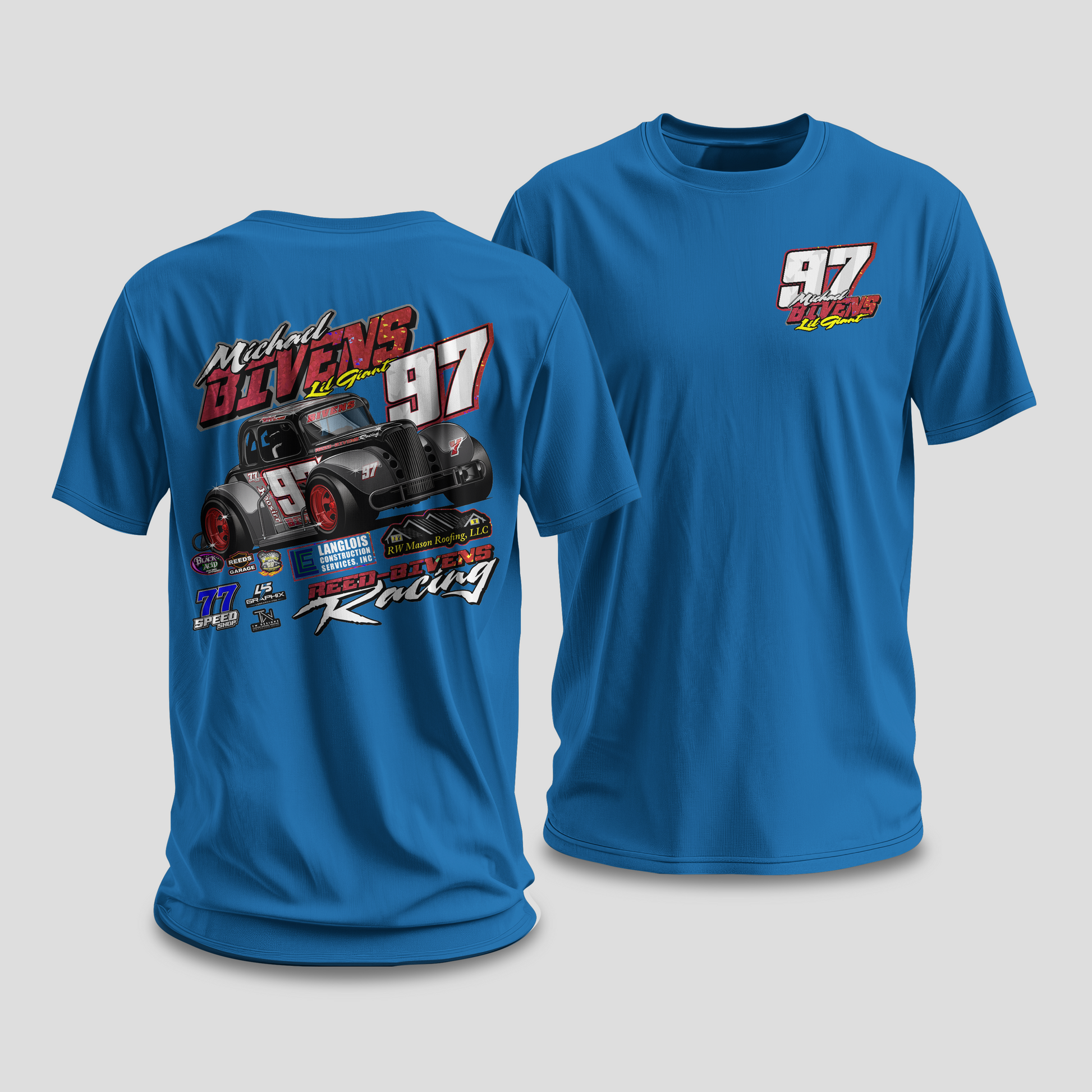 2025 Red Michael Bivens T-Shirt