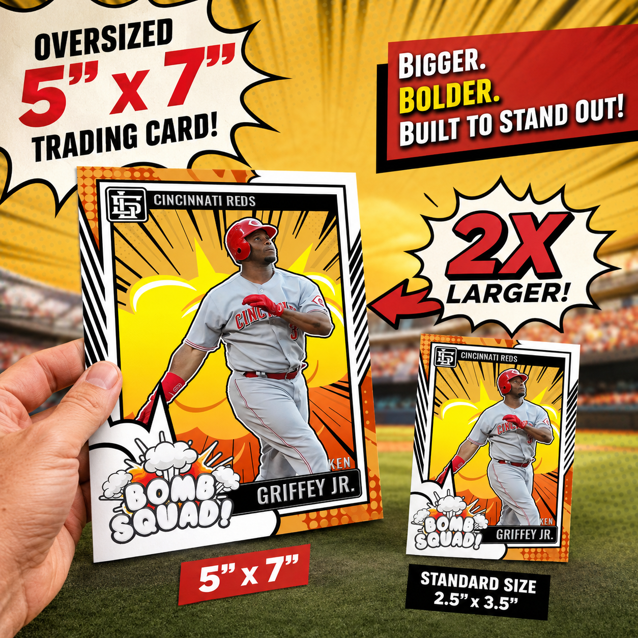 Oversized Trading Cards