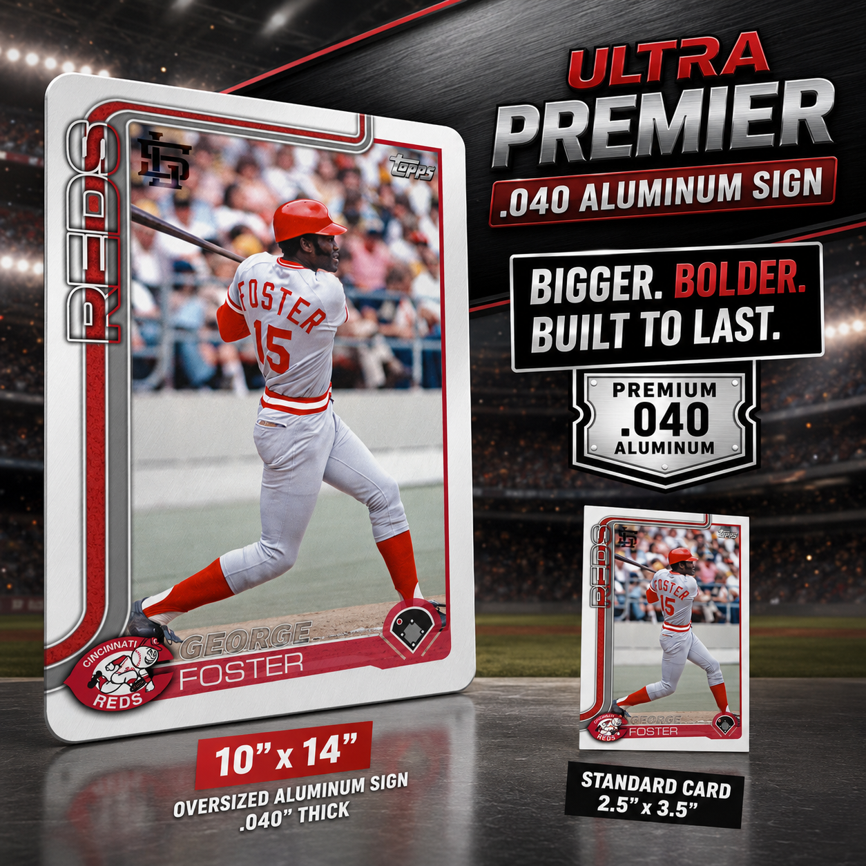 Premier Aluminum Trading Cards